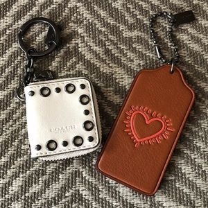 Two Coach Keychains (Keith Haring)